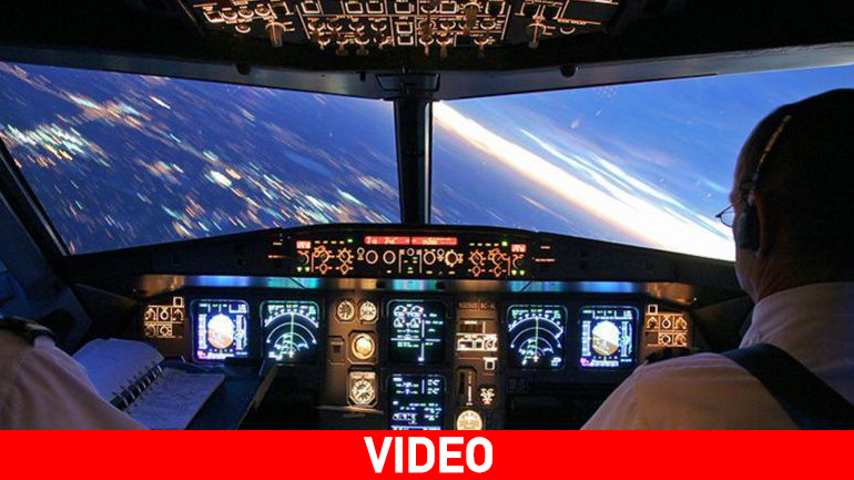 Έτσι φαίνεται ο κόσμος από το κόκπιτ ενός Airbus A320! Έτσι φαίνεται ο κόσμος από το κόκπιτ ενός Airbus A320!