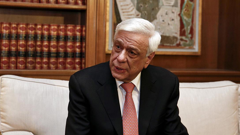 Συνάντηση Παυλόπουλου με τον πρόεδρο της Cosco στο Προεδρικό Μέγαρο