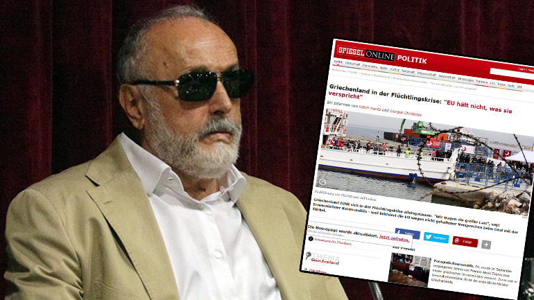 Π. Κουρουμπλής στο «Spiegel»: Η ΕΕ θα πρέπει να τηρήσει τις δεσμεύσεις της