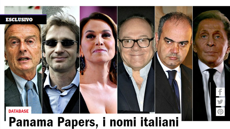 L’ Espresso: H ελίτ των Ιταλών στα Panama Papers