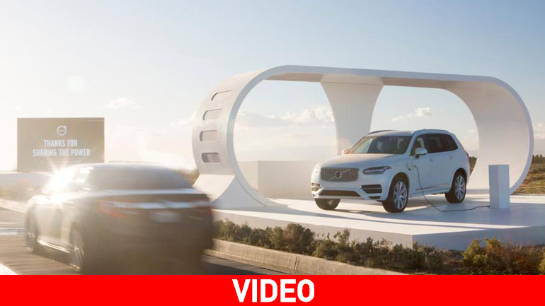 Το XC90 κάνει πλάκα στα υπόλοιπα αυτοκίνητα!