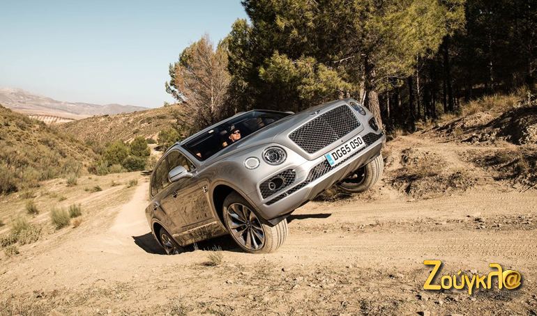 Σύμφωνα με τους ανθρώπους της μάρκας οι δυνατότητες εκτός δρόμου είναι εντυπωσιακές... 