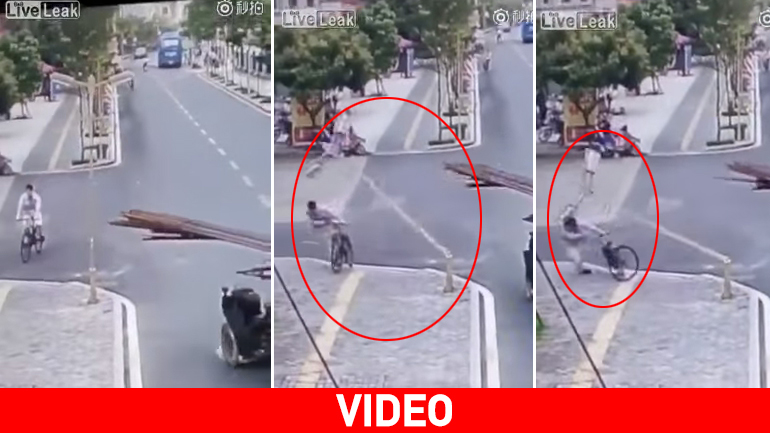 Ουρανοκατέβατη κολόνα φωτισμού στην Κίνα