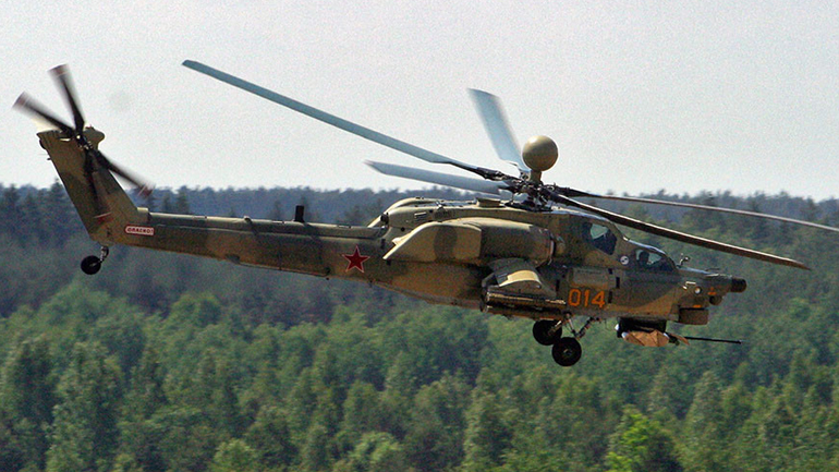 Δύο Ρώσοι πιλότοι νεκροί κατά τη συντριβή ελικοπτέρου στη Συρία