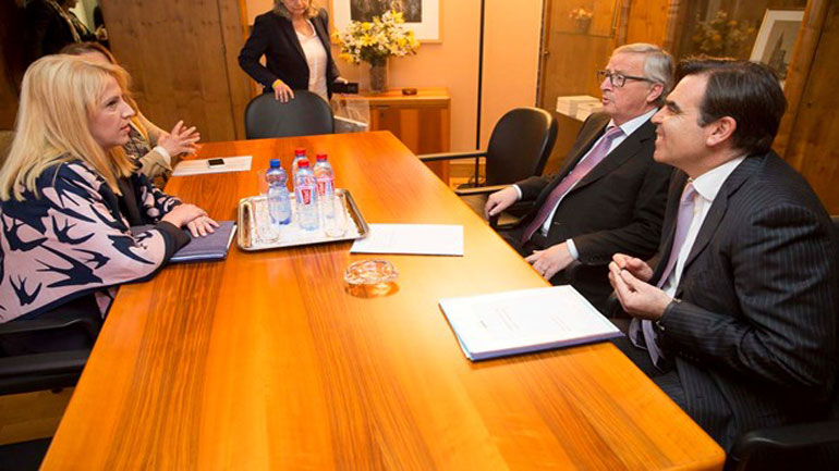 Συνάντηση Γιούνκερ – Δούρου στο Στρασβούργο