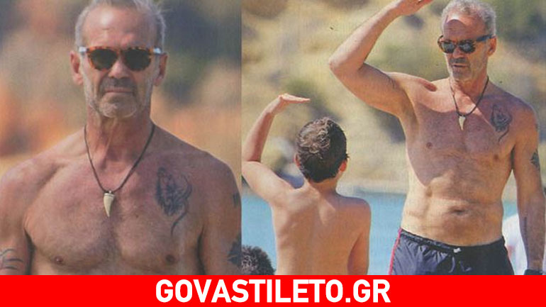 Πέτρος Κωστόπουλος: Είναι single και σε άψογη φόρμα! Δείτε τις πρώτες βουτιές με τον γιο του