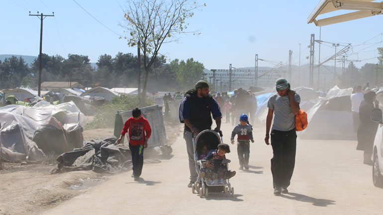 Συνελήφθη Γερμανίδα στον καταυλισμό της Ειδομένης