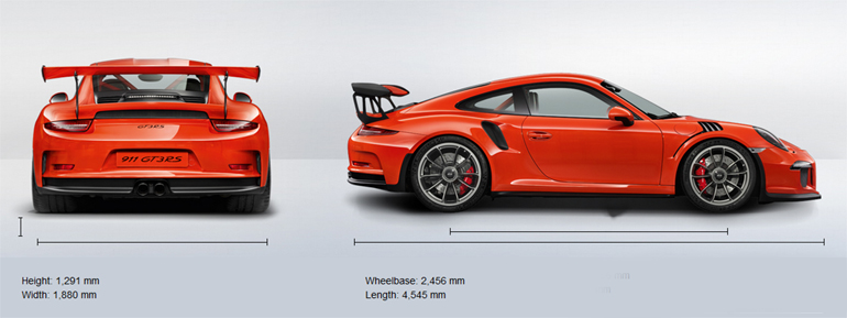 Πάνω από 4.5 μέτρα είναι το μήκος του γερμανικού σπορ αυτοκινήτου...