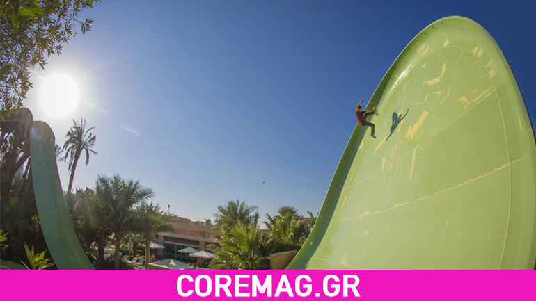 Τρελό skate session σε aquapark στο Ντουμπάι