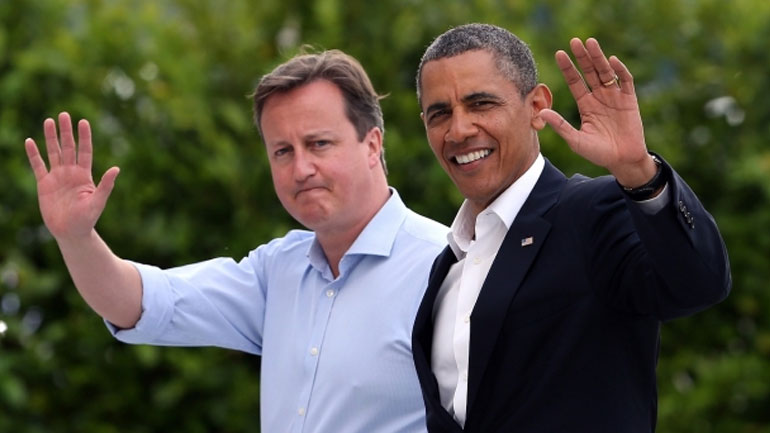 Μήνυμα υπέρ της παραμονής της Βρετανίας στην Ε.Ε. θα στείλει ο Ομπάμα από το Λονδίνο