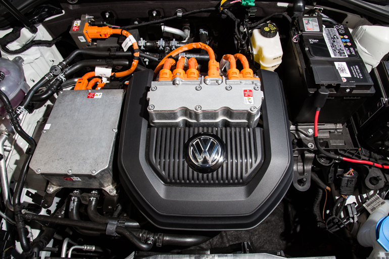 Ο... κινητήρας ενός ηλεκτρικού VW