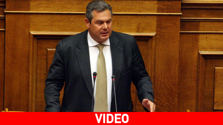 Καμμένος: Θα αποκαλυφθούν τα ονόματα της διαπλοκής