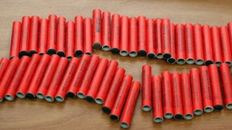 Βρέθηκαν 1.500 κροτίδες στη Βυτίνα