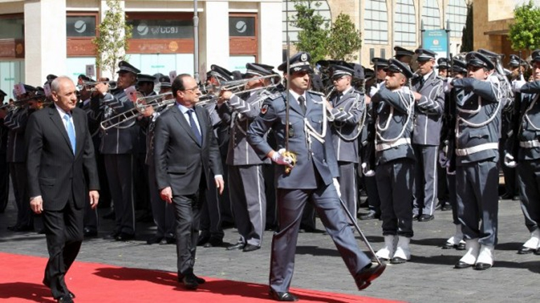 Από τον Λίβανο ξεκίνησε η περιοδεία Ολάντ στη Μέση Ανατολή