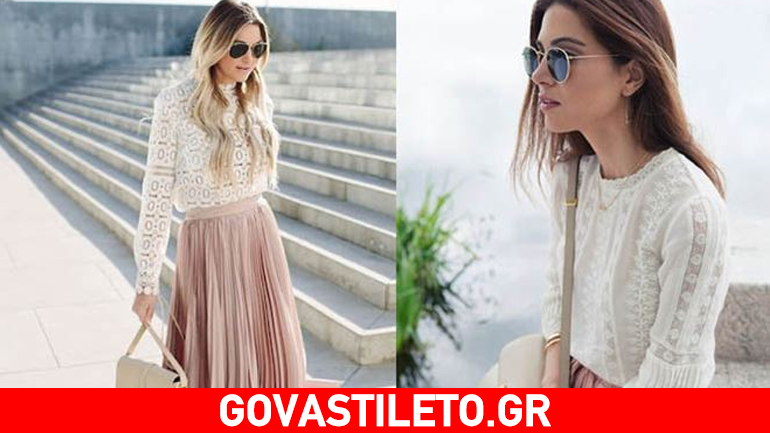 Ροζ με λευκό: Ένας αγαπημένος ανοιξιάτικος συνδυασμός και όχι μόνο