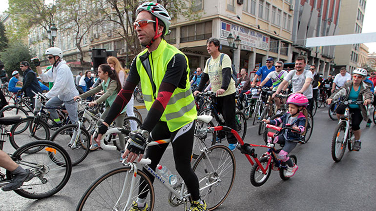 Ποδηλατικός Γύρος Αθήνας: Οι κυκλοφοριακές ρυθμίσεις