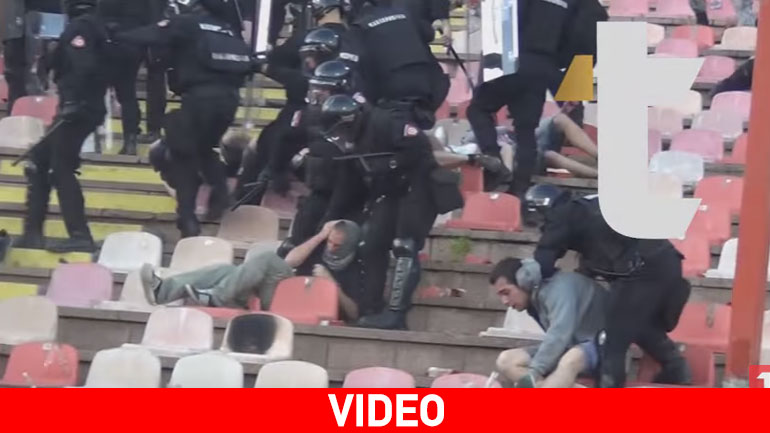 Το ντέρμπι του Βελιγραδίου βάφτηκε με αίμα – Σκληρές εικόνες