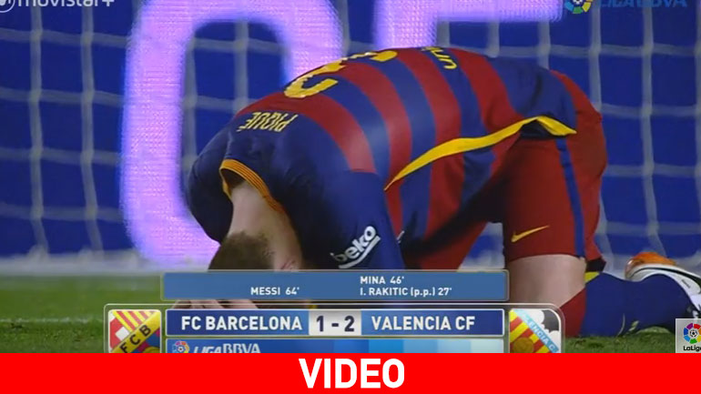 Ήττα σοκ για Μπάρτσα από την Βαλένθια