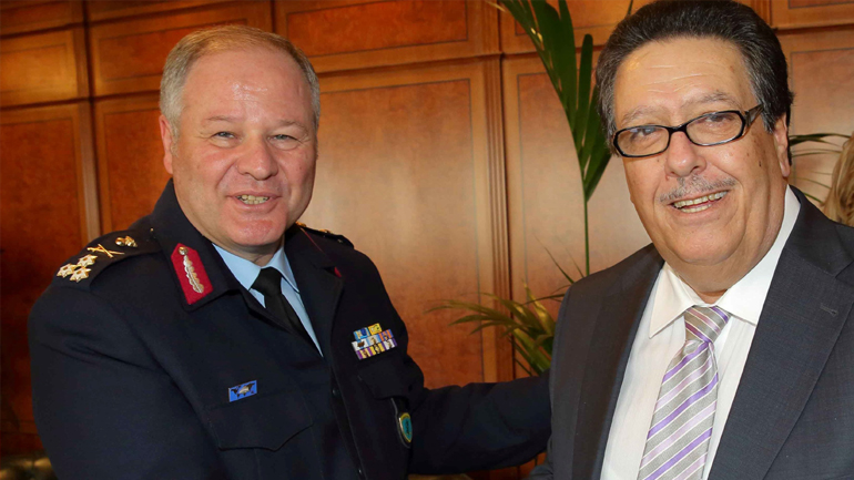 O Γ. Παντελής στο Αρχηγείο της ΕΛ.ΑΣ.