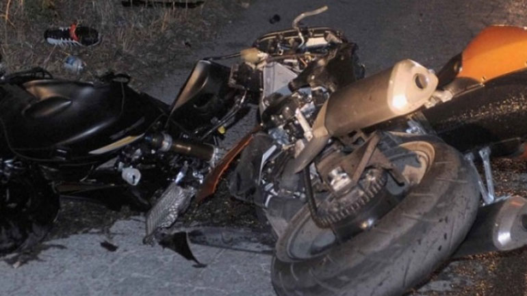 Σύγκρουση μηχανής με αγροτικό στην εθνική οδό Ηρακλείου – Χανίων