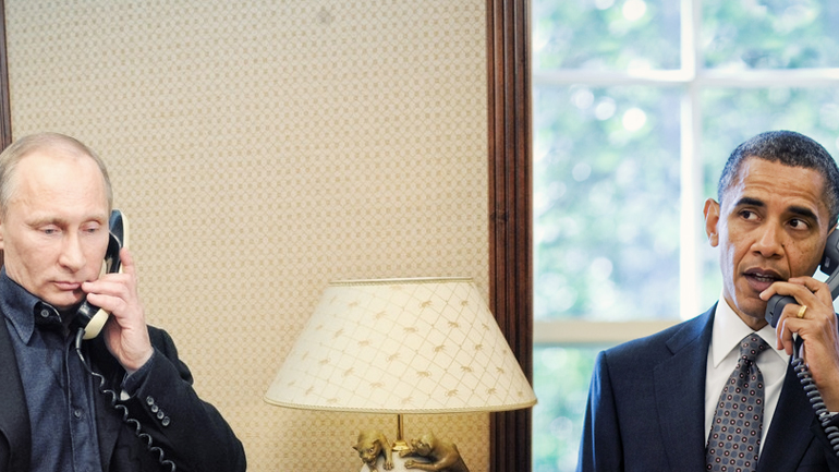 Επικοινωνία Ομπάμα-Πούτιν για τη Συρία