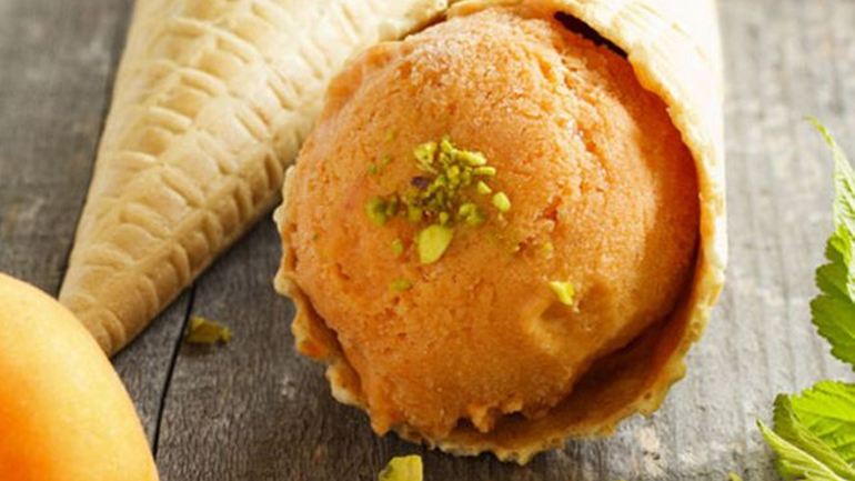 Εύκολο παγωτό βερίκοκο