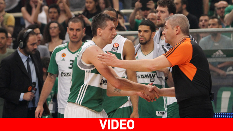 Αποθεώθηκε στο ΟΑΚΑ ο Διαμαντίδης