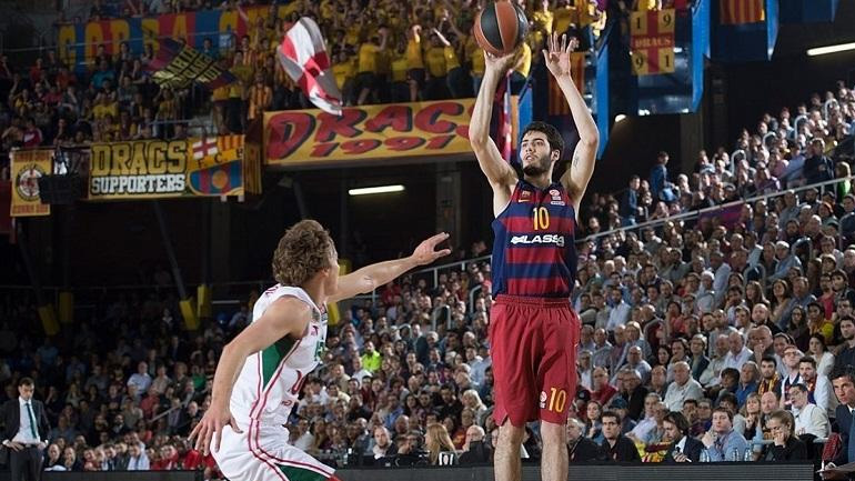 Προβάδισμα η Μπαρτσελόνα, 82-70 την Κουμπάν