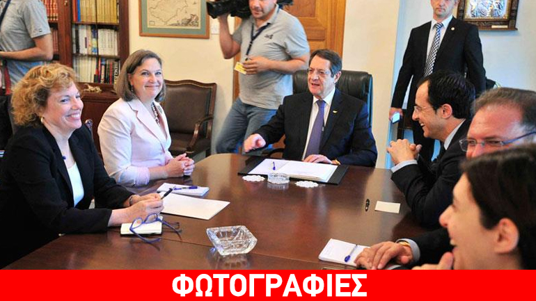 Το Κυπριακό στο επίκεντρο της συνάντησης Αναστασιάδη – Νούλαντ