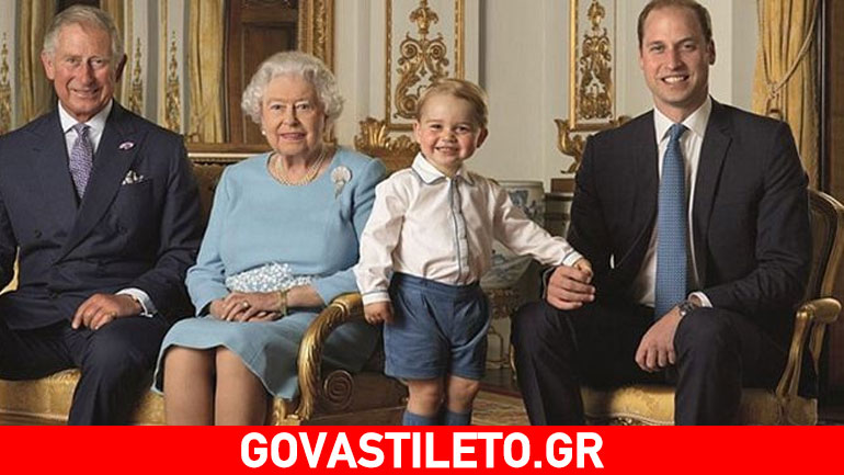 Έκλεψε την παράσταση ο πρίγκιπας George στη φωτογράφιση για γραμματόσημα