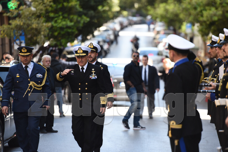 Ο αρχηγός ΓΕΕΘΑ, Ε. Αποστολάκης