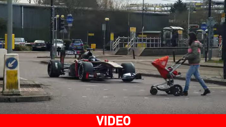 Μονοθέσιο της Formula σε δημόσιο δρόμο