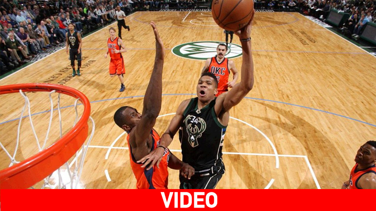 Στο Top-10 των καρφωμάτων ο Αντετοκούνμπο