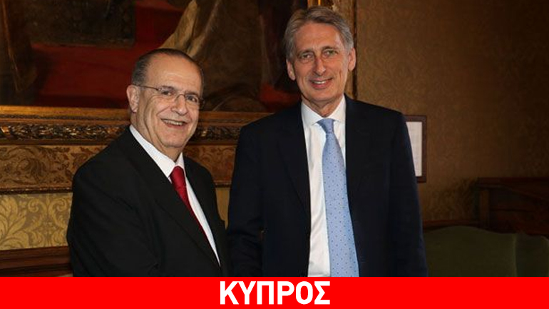Κυπριακό, Ευρώπη και ασφάλεια στη συνάντηση Κασουλίδη-Χάμοντ στο Λονδίνο
