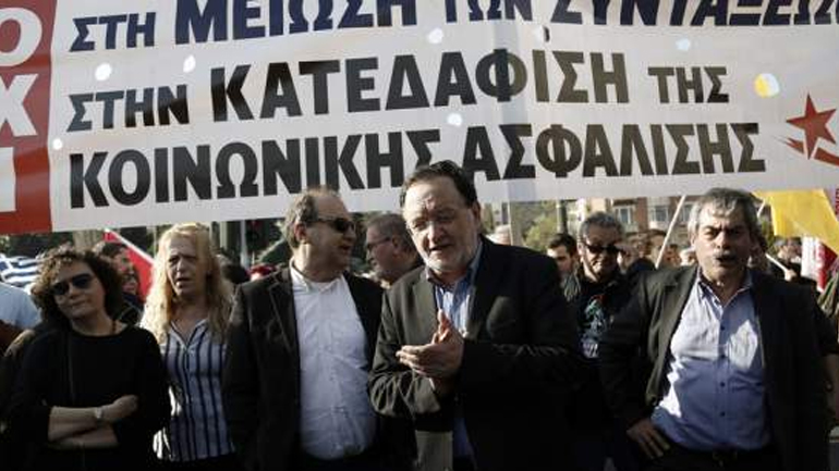 Λαφαζάνης: Όσοι κόβουν συντάξεις θα φύγουν νύχτα από τη χώρα