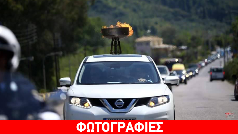 H Nissan συνοδεύει την Ολυμπιακή Φλόγα…