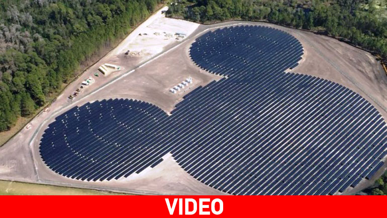 Φωτοβολταϊκό «Μίκυ Μάους» τροφοδοτεί το Disney World στις ΗΠΑ