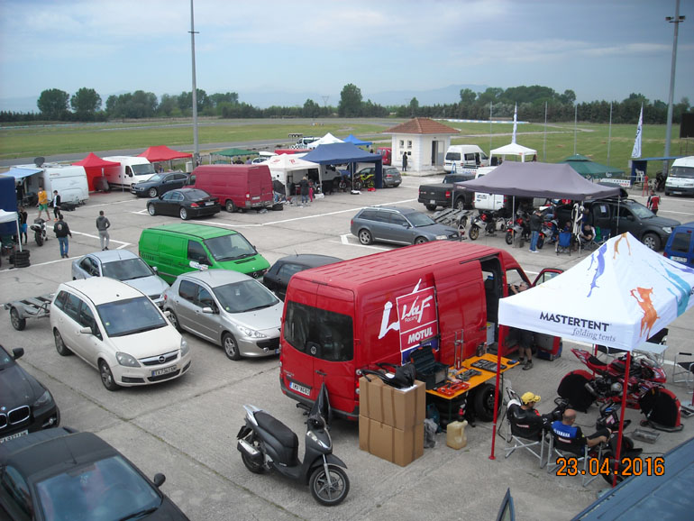 Πολύ κίνηση στο αυτοκινητοδρόμιο των Σερρών!