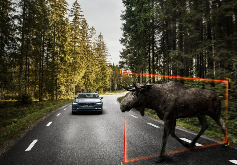 Στόχος της Volvo μέχρι το 2020 δεν είναι να εξαλείψει μόνο τα θανατηφόρα με ανθρώπους αλλά και τα αντίστοιχα με ζώα...