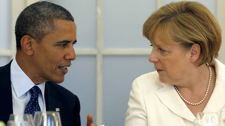 Ομπάμα προς Μέρκελ: «Η ανάπτυξη πρέπει να επιστρέψει στην Ελλάδα» Ομπάμα προς Μέρκελ: «Η ανάπτυξη πρέπει να επιστρέψει στην Ελλάδα»