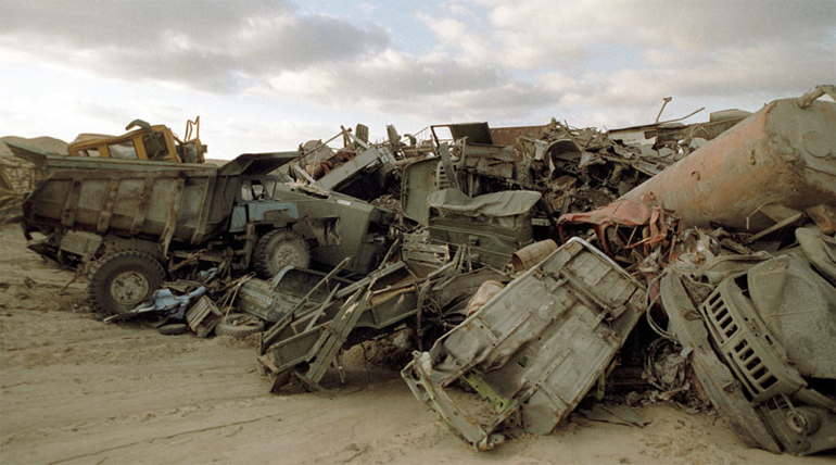 Εγκαταλελειμμένα μολυσμένα οχήματα