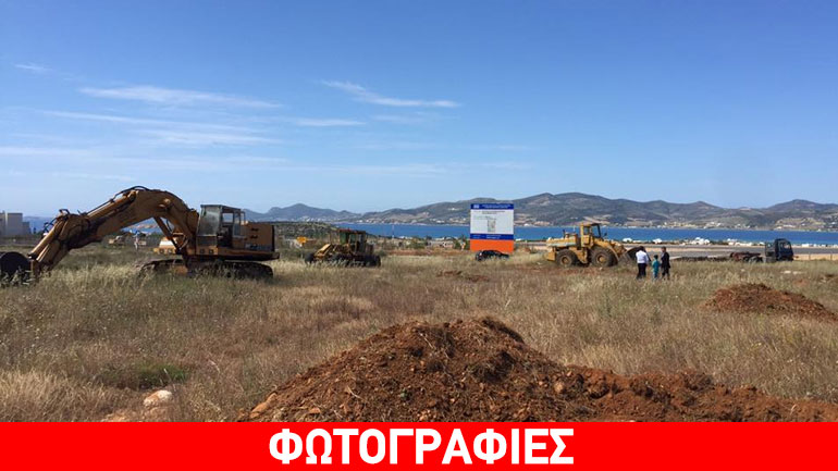 Ξεκίνησαν οι εργασίες κατασκευής της οδού πρόσβασης στο νέο αεροδρόμιο Πάρου