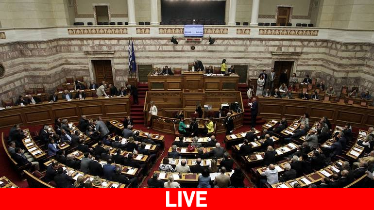 Σε εξέλιξη η συζήτηση στη Βουλή για το ασφαλιστικό