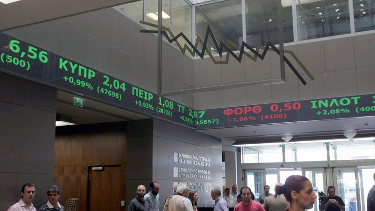 Πτωτικά κινείται το Χρηματιστήριο Αθηνών