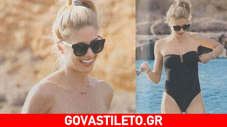 Ευαγγελία Αραβανή: Η εντυπωσιακή εμφάνιση με μαγιό στη Βουλιαγμένη!