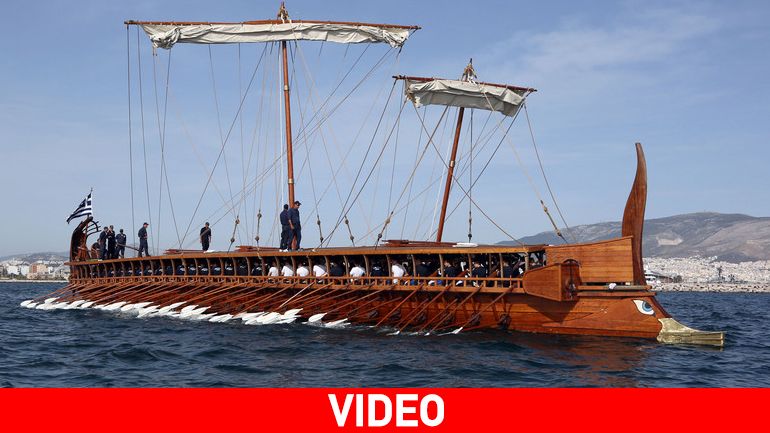 Η τριήρης «Ολυμπιάς» επέστρεψε στον Φλοίσβο
