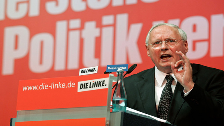 Οσκαρ Λαφοντέν, αρχηγός του Die Linke: Αναπόφευκτο το κούρεμα του ελληνικού χρέους