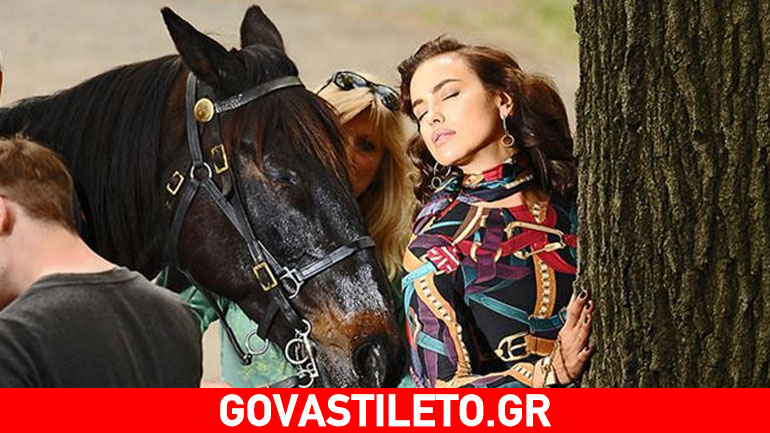 «Τα σπάει» η νέα φωτογράφιση της Irina Shayk για τη Vogue