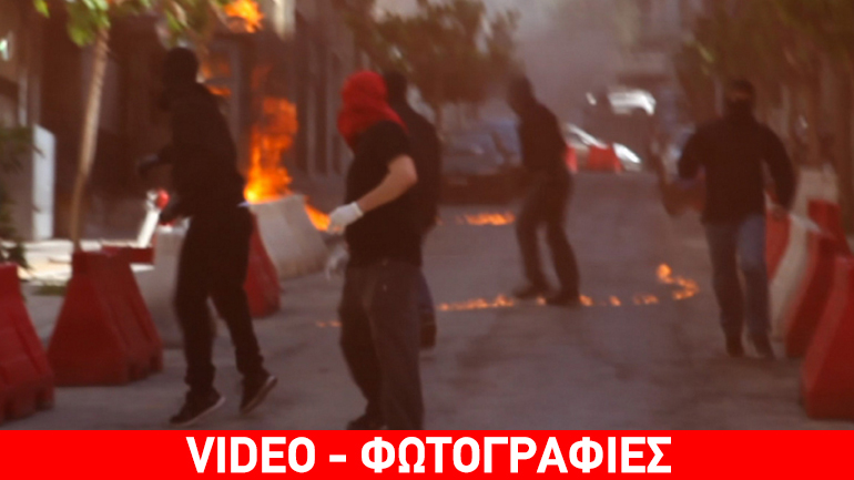 Ανάληψη ευθύνης και βίντεο από την επίθεση με μολότοφ στο Α.Τ. Εξαρχείων