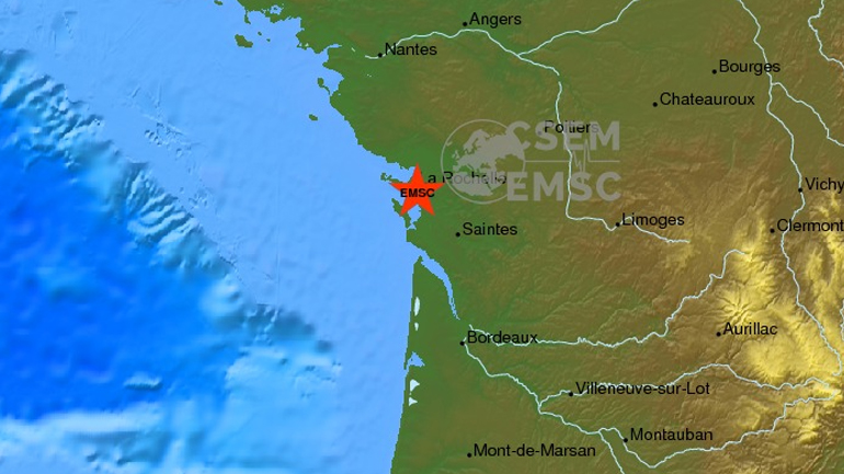 Σεισμός 5R στη Γαλλία